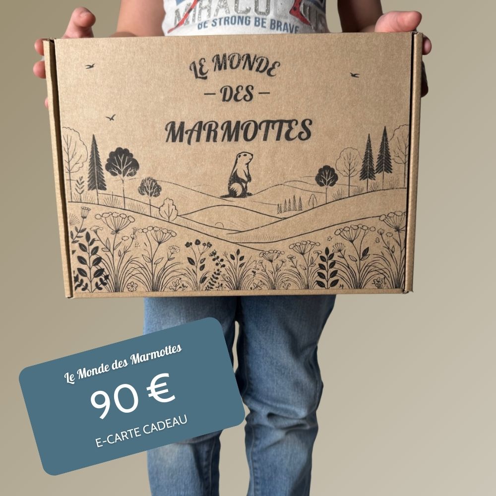 Carte-Cadeau Le Monde des Marmottes