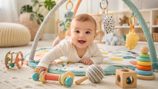 Quel Jouet Eveil Bebe de 1 Mois à 1 An pour stimuler ses découvertes