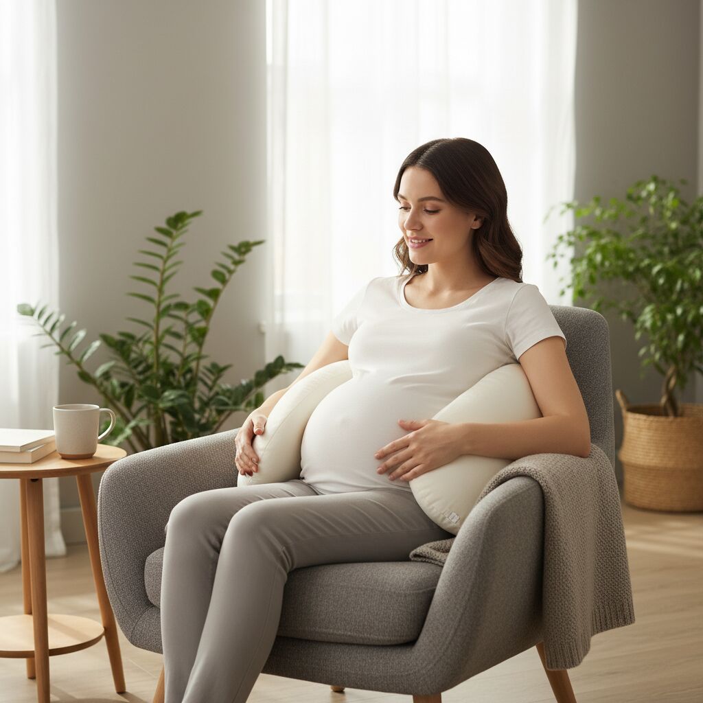 Découvrez le coussin de grossesse, un allié essentiel pour le confort et le bien-être des futures mamans tout au long de leur grossesse.