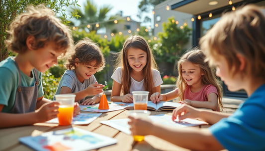 Découvrez 10 activités ludiques pour les vacances scolaires, conçues pour aider vos enfants à maintenir leurs acquis tout en s'amusant.