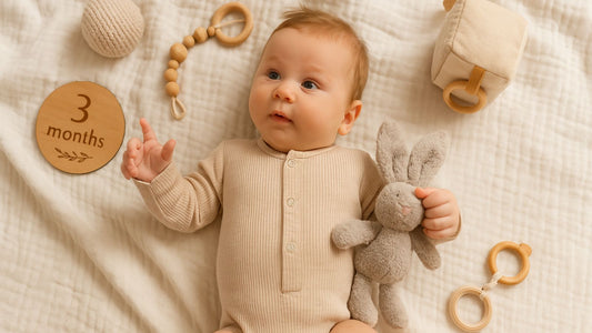 Cadeaux bébé 3 mois : éveil & sécurité