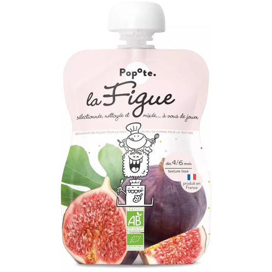 Gourde Bébé Figue BIO Popote