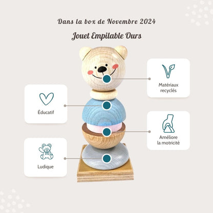 Jouet Empilable Ours Hess Toys