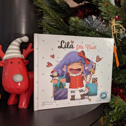 Livre Lila fête Noël