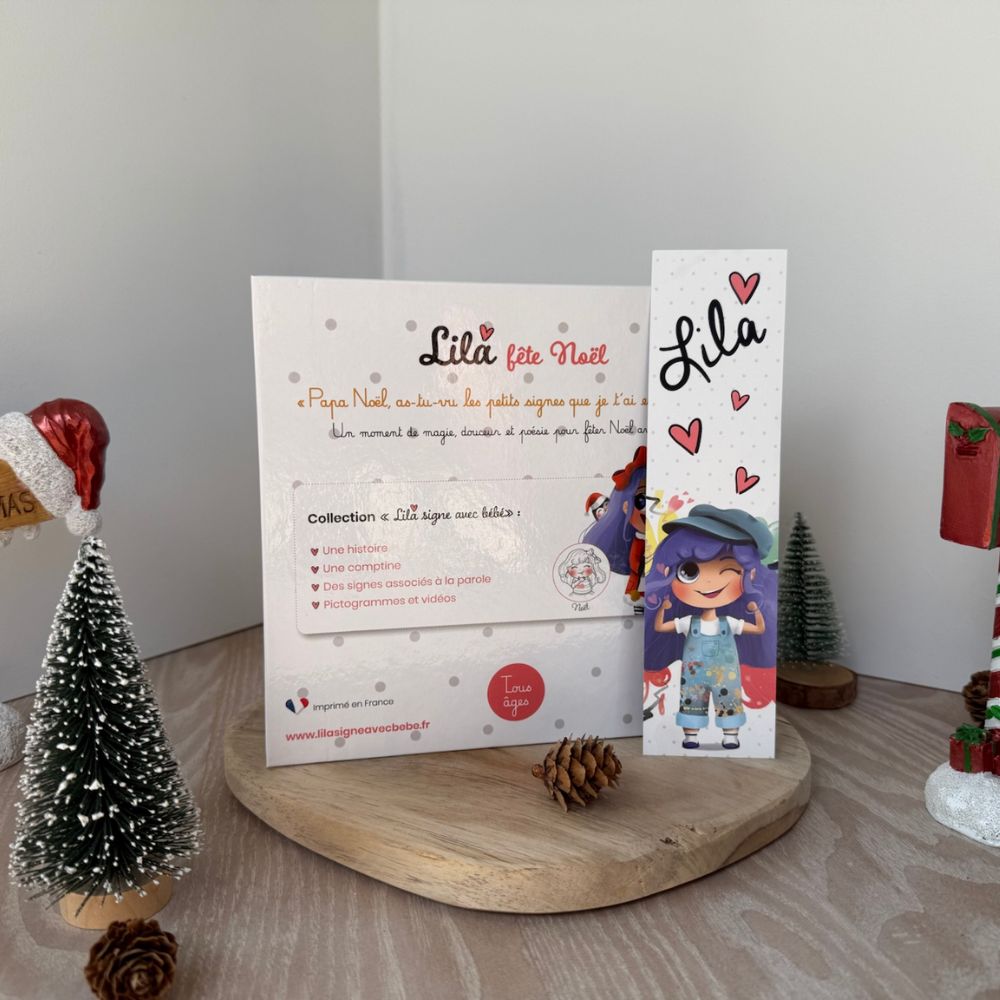 Livre Lila fête Noël