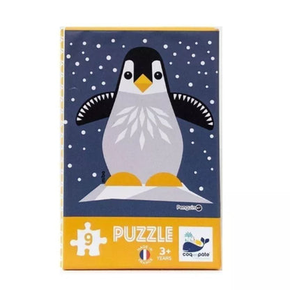 Puzzle Pingouin 9 Pièces